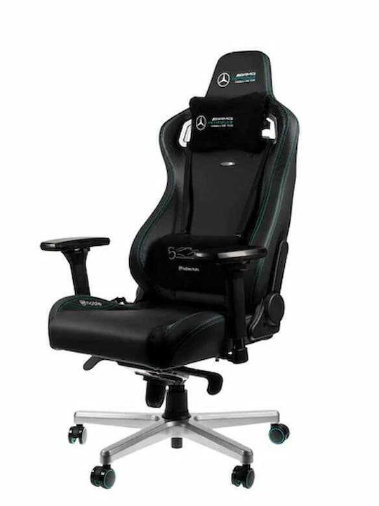 Noblechairs Epic Καρέκλα Gaming Δερματίνης με Ρυθμιζόμενα Μπράτσα Mercedes-AMG Petronas Formula One Team Edition
