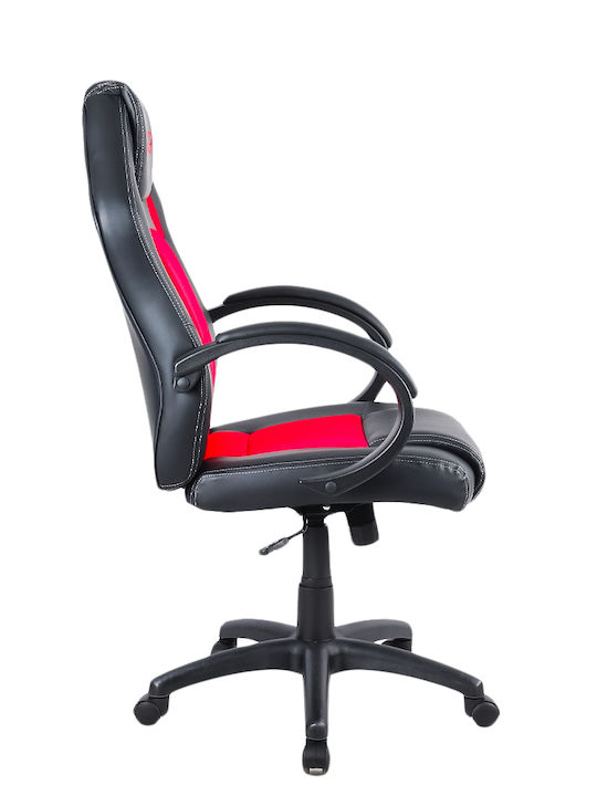 Lamtech LGP Kronos Καρέκλα Gaming Δερματίνης Κόκκινη