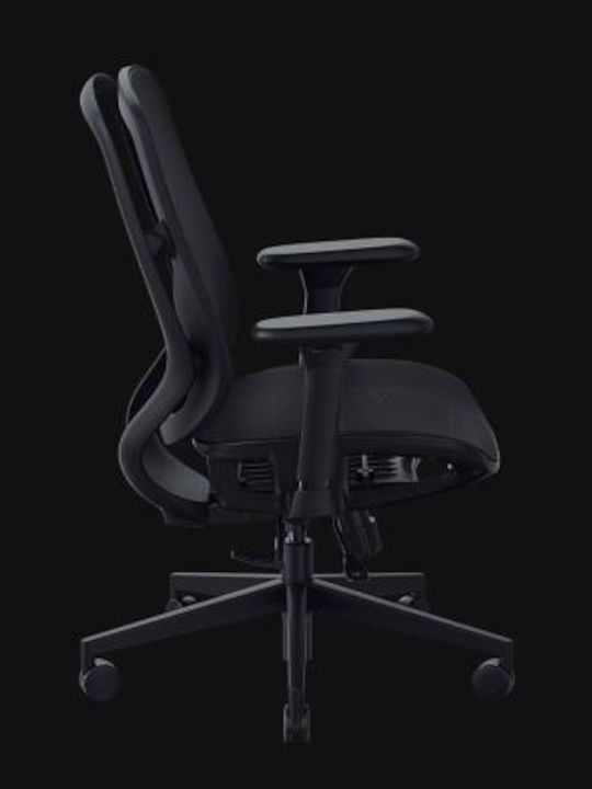 Razer Fujin Καρέκλα Gaming Δερματίνης με Ρυθμιζόμενα Μπράτσα Μαύρη