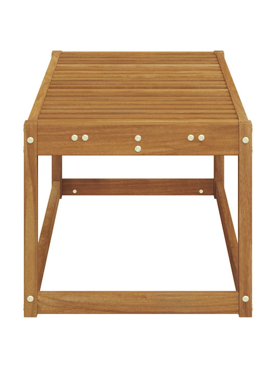Outdoor Wooden Bench 115x43x37cm