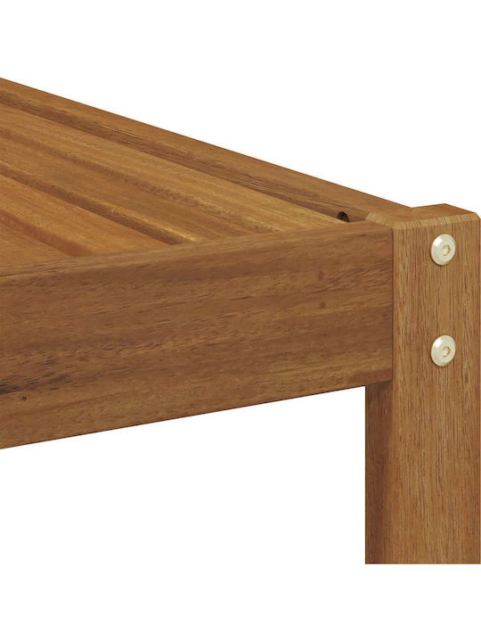 Outdoor Wooden Bench 115x43x37cm
