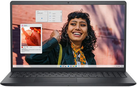 Dell Inspiron 3530 15.6" (i3-1305U/8GB/512GB SSD/W11 Home) Черно (US Клавиатура)