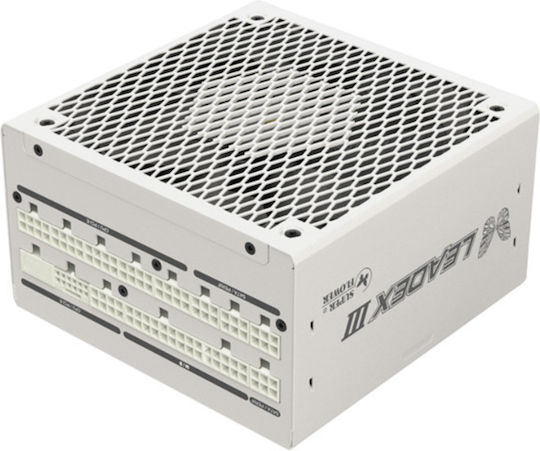 Super Flower Leadex III 1300W Sursă de Alimentare Albă Complet Modulară 80 Plus Gold