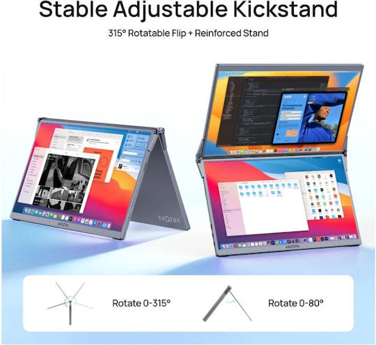 Arzopa E1 Dual HDR Monitor 15.6" FHD 1920x1080