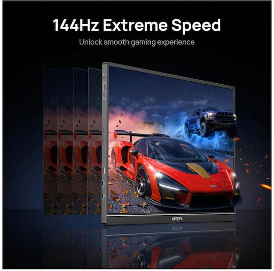 Arzopa Z1FC IPS HDR Tragbarer Monitor 16,1" FHD 1920x1080 144Hz Silber