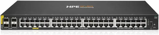 HP ANW 6000 48G CL4 4F 370W Sw L2 PoE+ Switch με 48 Θύρες Ethernet