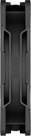 Arctic P12 Pro Reverse Blade Case Fan 120mm (3000rpm / 73cfm) Without LED Lighting and 4-Pin PWM Connection 3pcs