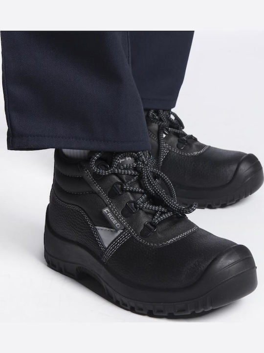 Fageo Ghete de Securitate Impermeabile Negre S3
