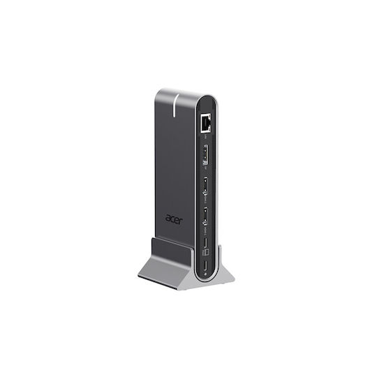 Acer USB-C Docking Station with HDMI/DisplayPort 4K PD Ethernet Gray (HP.DSCAB.022)