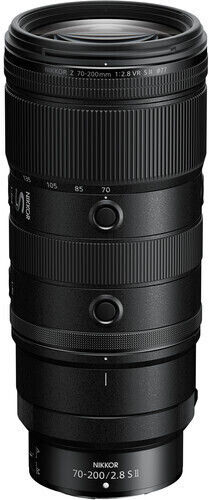 Nikon Φωτογραφικός Φακός 70-200mm f/2.8 VR S II Σταθερός για Nikon Z Mount Μαύρος