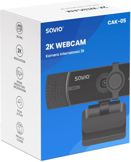 Savio CAK-05 Уеб Камера HD 720p