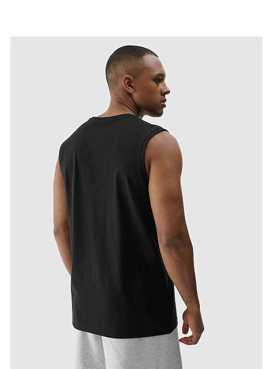 4F Herrenbluse Schwarz