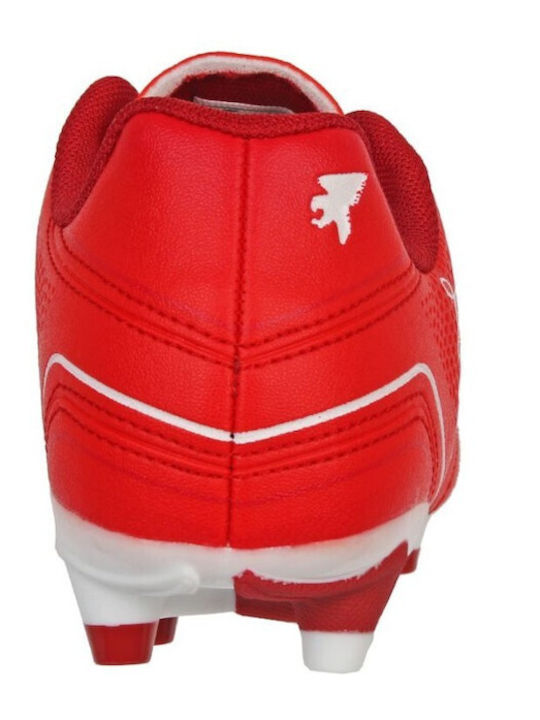 Toledo FG Kids Soccer Cleats Molded Red