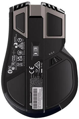 Corsair Ironclawse Ασύρματο RGB Gaming Ποντίκι 26000 DPI Μαύρο