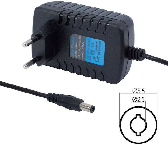 Adapter 24V/1A 2,5 mm Klinke