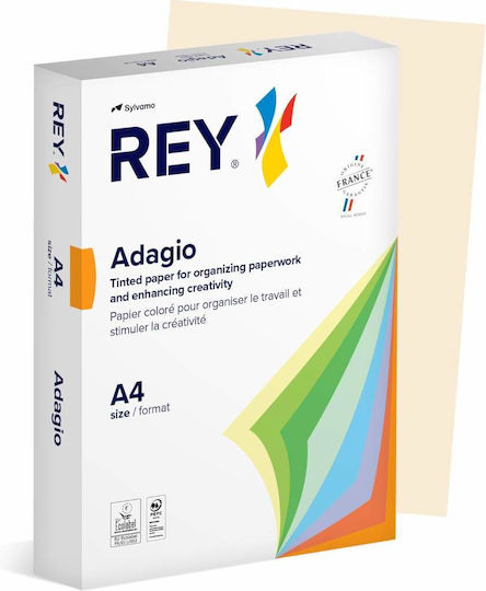 Rey Adagio Hârtie de imprimare A4 160gr 250 foi Ivory