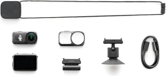 DJI Osmo Nano 64GB Action Camera 4K Ultra HD Underwater Standard Combo with Touch Screen 1.96" and Wi-Fi Black