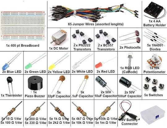 Elektronische Bauteile Set 04