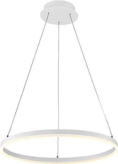 VK Lighting LED Smart Κρεμαστό Φωτιστικό Λευκό 120x60εκ. VK Lighting LED Smart Κρεμαστό Φωτιστικό Λευκό 120x60εκ.