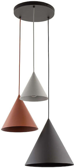 TK Lighting LED Κρεμαστό Φωτιστικό Πολύχρωμο 50εκ.
