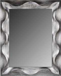 Homeplus 01.09.0119 Wandspiegel Rechteckig Silber 75x60cm Homeplus 01.09.0119 Wandspiegel Rechteckig Silber 75x60cm