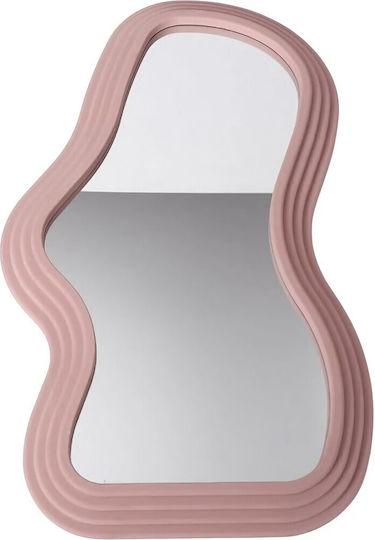 Alista Home 132383 Καθρέπτης Ασύμμετρος Ροζ 40.3x26cm Alista Home 132383 Καθρέπτης Ασύμμετρος Ροζ 40.3x26cm