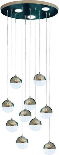 Alista Home LED Κρεμαστό Φωτιστικό Ασημί Alista Home LED Κρεμαστό Φωτιστικό Ασημί