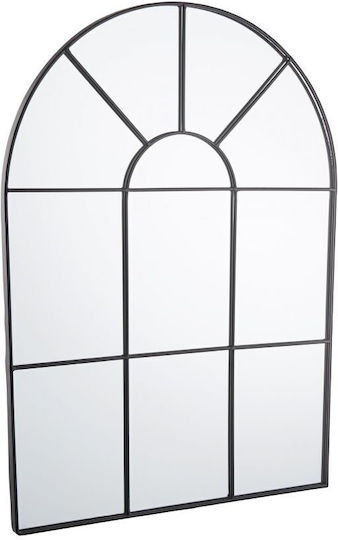 Butlers Καθρέπτης Τοξωτός Μαύρος 70x50cm Butlers Καθρέπτης Τοξωτός Μαύρος 70x50cm