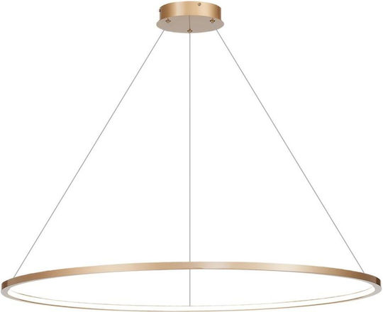 Eko Light Saturno LED Κρεμαστό Φωτιστικό Χρυσό 120εκ. Eko Light Saturno LED Κρεμαστό Φωτιστικό Χρυσό 120εκ.