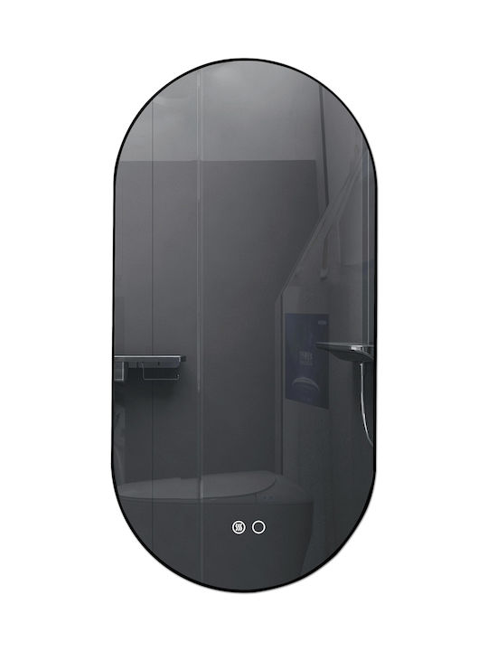 Polihome Καθρέπτης Τοίχου με Πλαίσιο 90x45cm