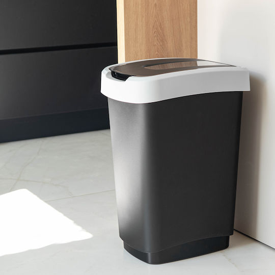 Kadax Kadax Mülleimer Kunststoff Schwarz 25lt