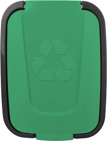 Kadax Coș de Gunoi Plastic Negru 30l