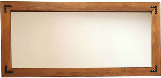 Aberto Design 552NOS2126 Огледало Правоъгълно Кафяво 110x50см