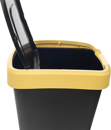 Kadax Plastic Black Waste Bin 25lt