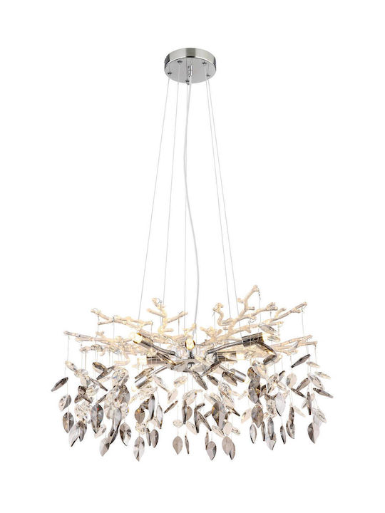 Globo Lighting Κρεμαστό Φωτιστικό Διάφανο