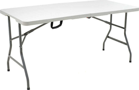 Table Catering Rodeo Foldable 183x76x74cm White Table Catering Rodeo Foldable 183x76x74cm White