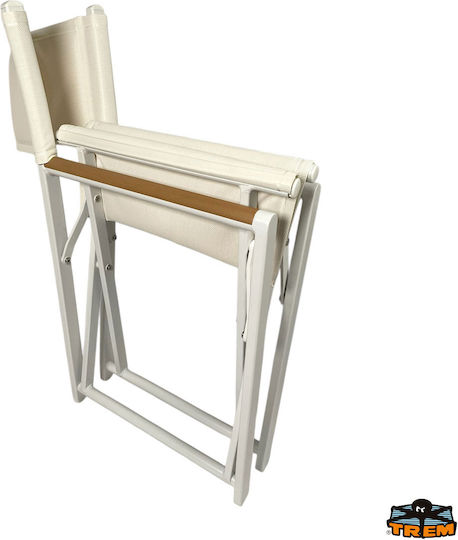 Trem Gartenstühle Aluminium Weiß