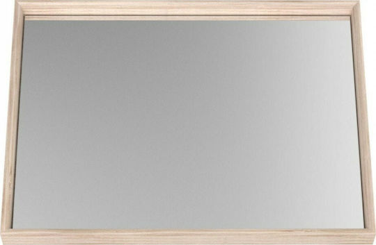 Alphab2b TO-SOLO80 Wandspiegel Rechteckig Beiges 80x59cm