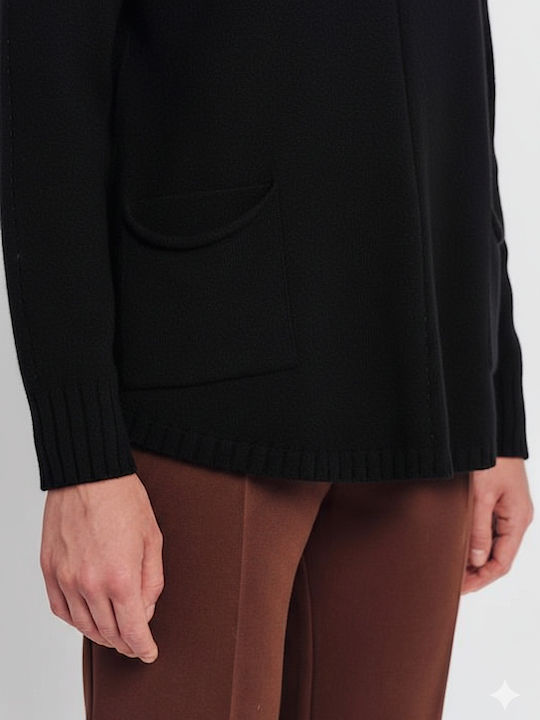 Women's Long Sleeve Sweater Black