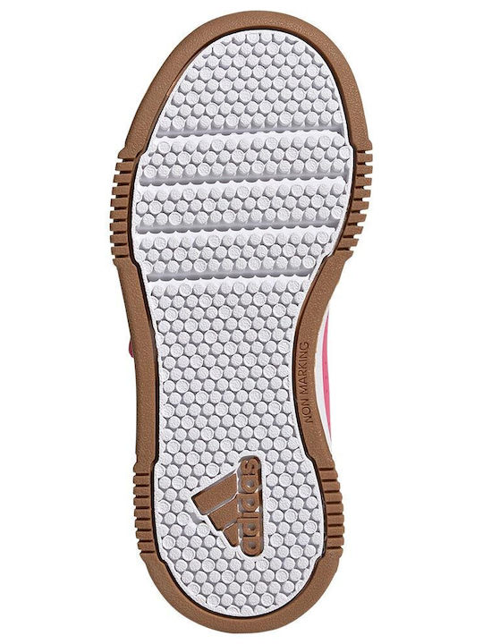 Tensaur Sport Training Hook and Loop Παιδικά Sneakers με Σκρατς Pulse Magenta / Beam Orange / Cloud White