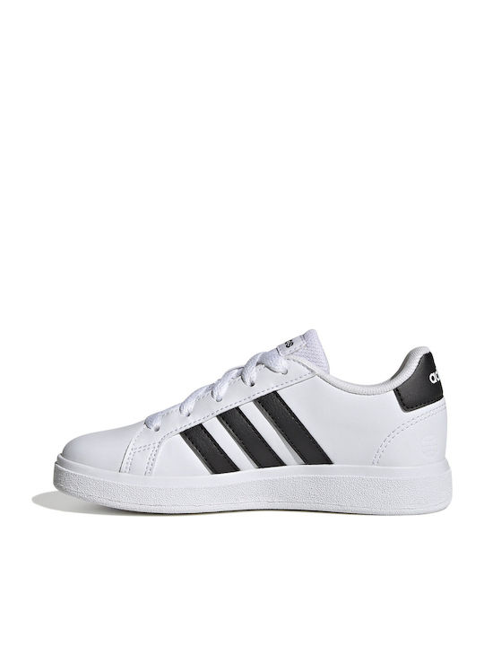 Grand Court Lifestyle Tennis Kids Sneakers Cloud White / Core Black