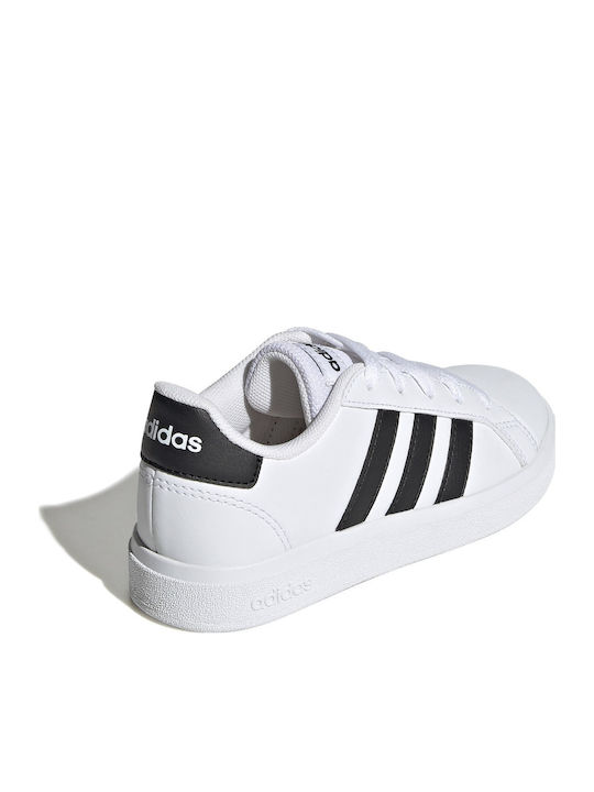 Grand Court Lifestyle Tennis Kids Sneakers Cloud White / Core Black