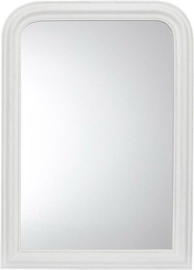 The Home Deco Factory HD4369 Огледало Правоъгълно Бяло 104x74см