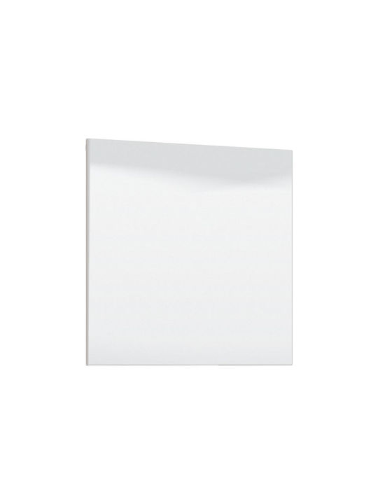 Fylliana Oglindă de Perete cu Ramă din Lemn 77x77cm 1buc
