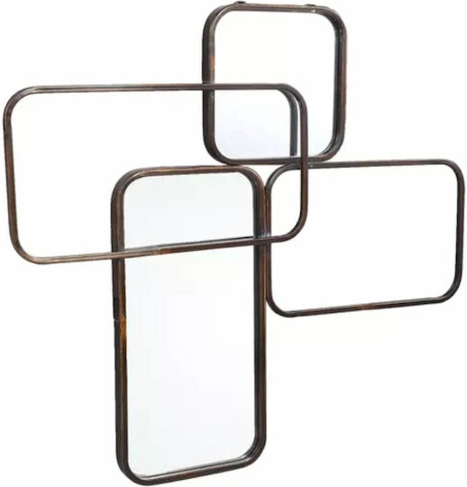 PTMD Collection Правоъгълно Огледало 84x77см PTMD Collection Правоъгълно Огледало 84x77см