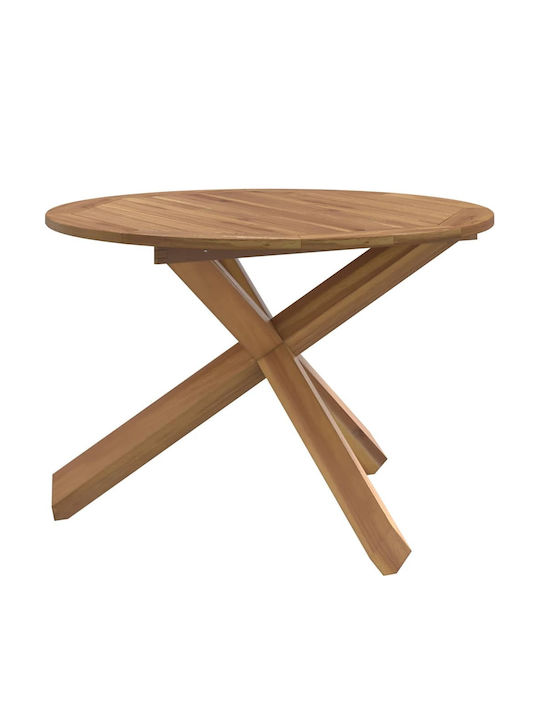Masă Exterior Din Teak Teak 109x109x74cm