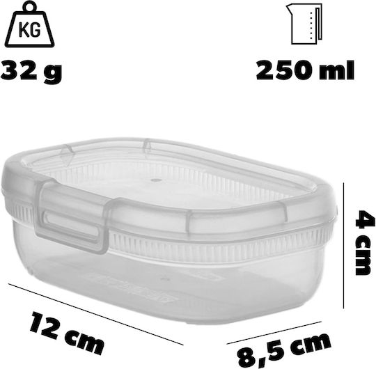 Curver Recipient De Mâncare Plastic Transparent 250ml