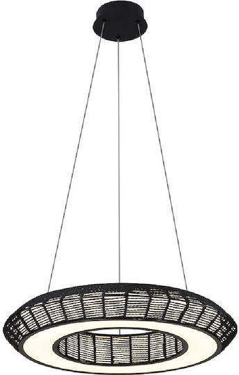 Sun Light LED Κρεμαστό Φωτιστικό Μαύρο 58x120x58εκ. Sun Light LED Κρεμαστό Φωτιστικό Μαύρο 58x120x58εκ.