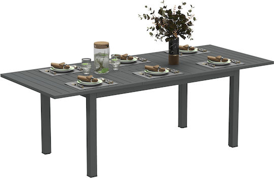 Τραπέζι Επεκτεινόμενο 160x90(+60) Γκρι Τραπέζι Επεκτεινόμενο 160x90(+60) Γκρι