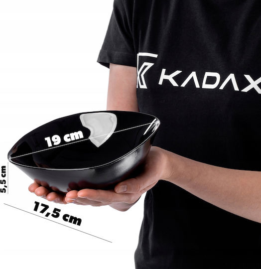 Kadax Μπωλ Σερβιρίσματος Τετράγωνο Γυάλινο Μαύρο 19x19εκ. 3τμχ Kadax Μπωλ Σερβιρίσματος Τετράγωνο Γυάλινο Μαύρο 19x19εκ. 3τμχ